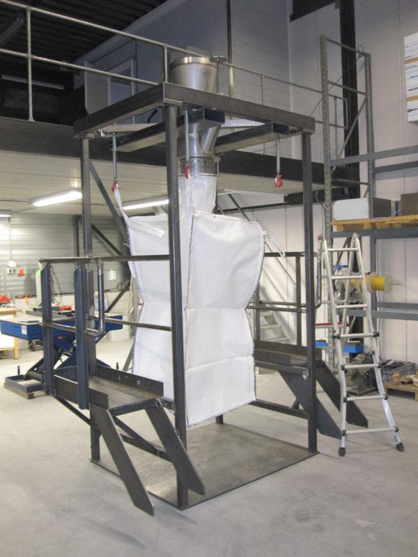 Big-Bag vulstation