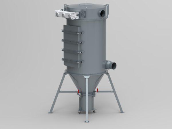 Perslucht-gereinigd patronenfilter type VH 4500