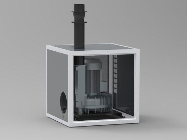 Pompunit 1 x 20 kW-50Hz / 1 x 25,4 kW-60Hz compleet